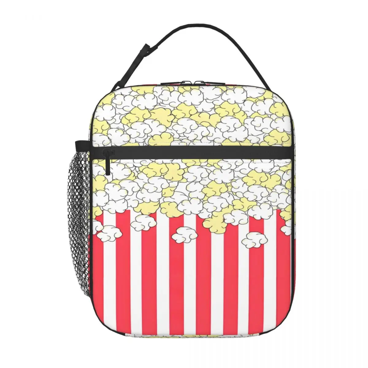 Buttered Popcorn Bucket Merch Insulated Lunch Bag For Work Food Storage Bag Reusable Cooler Thermal Lunch Boxes