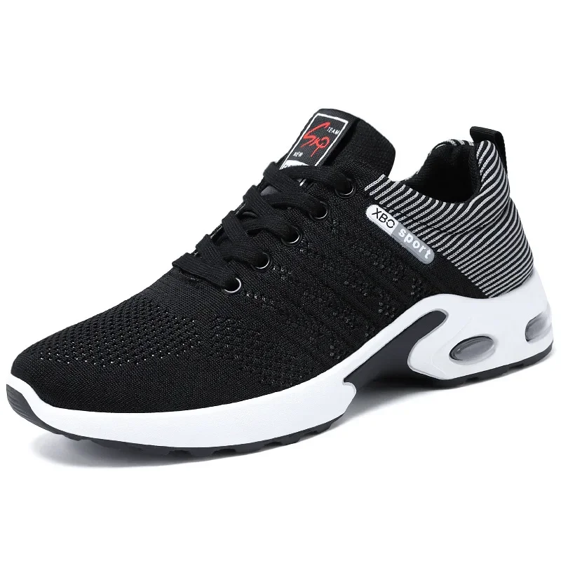 Professionele Hardloopschoenen Voor Heren Lichtgewicht Heren Designer Mesh Sneakers Veterschoenen Voor Mannen Outdoor Tennisschoen