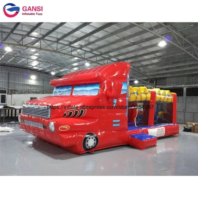 

7M Long Inflatable Car Model Bouncy Jumping House Customized Printed Car Inflatable Model For Advertising Decoration For Rental