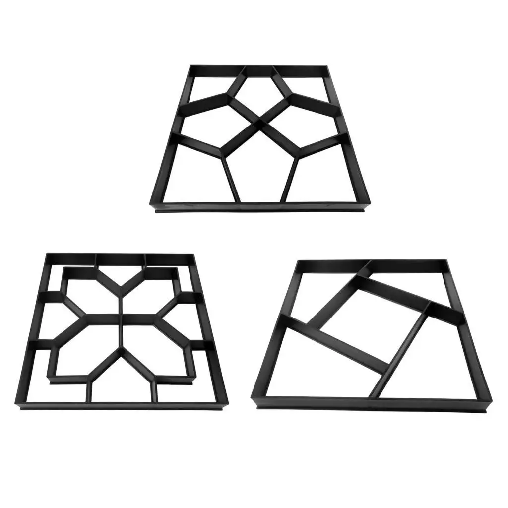 Walk Path Maker Paving Pavement Concrete Molding Decorative Reusable Pathmate Stone Molding Stepping Stone Paver for Garden