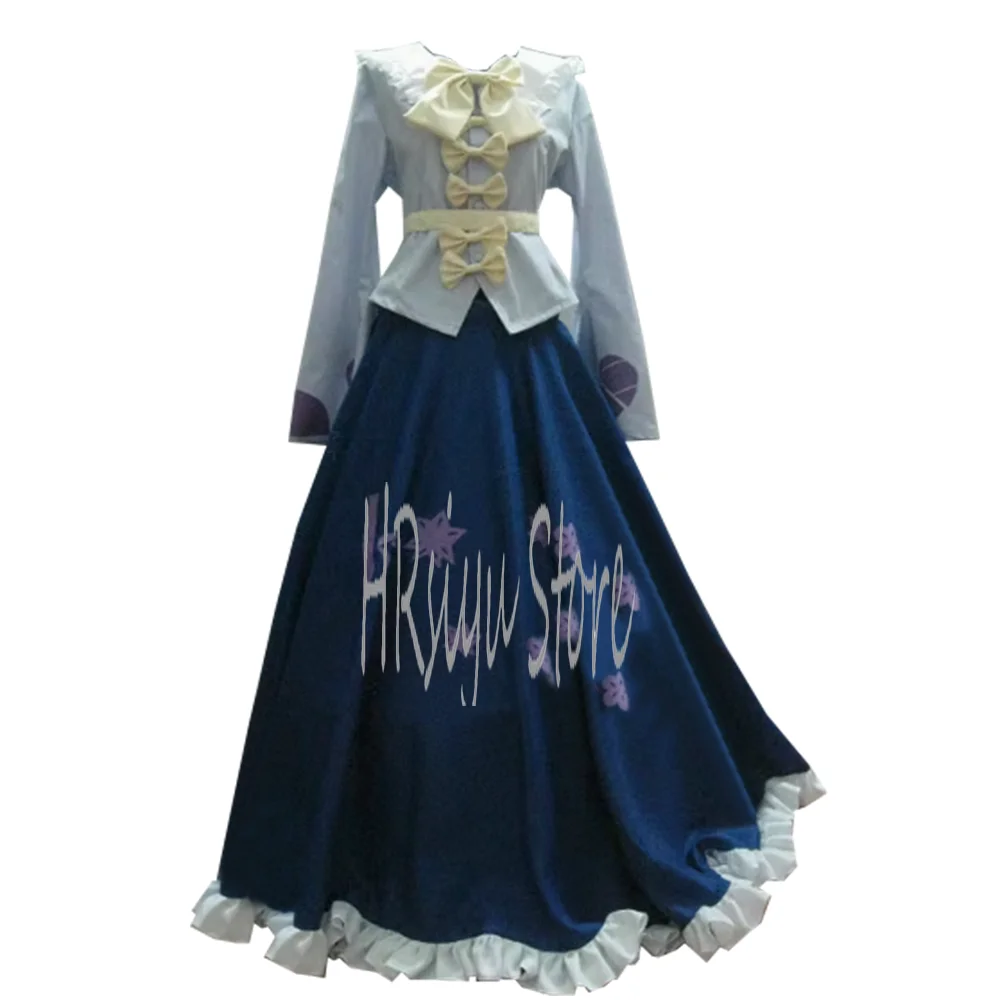 Women's Cosplay Houraisan Kaguya Costume Halloween Carnival Skirt Suit Dress customized customized