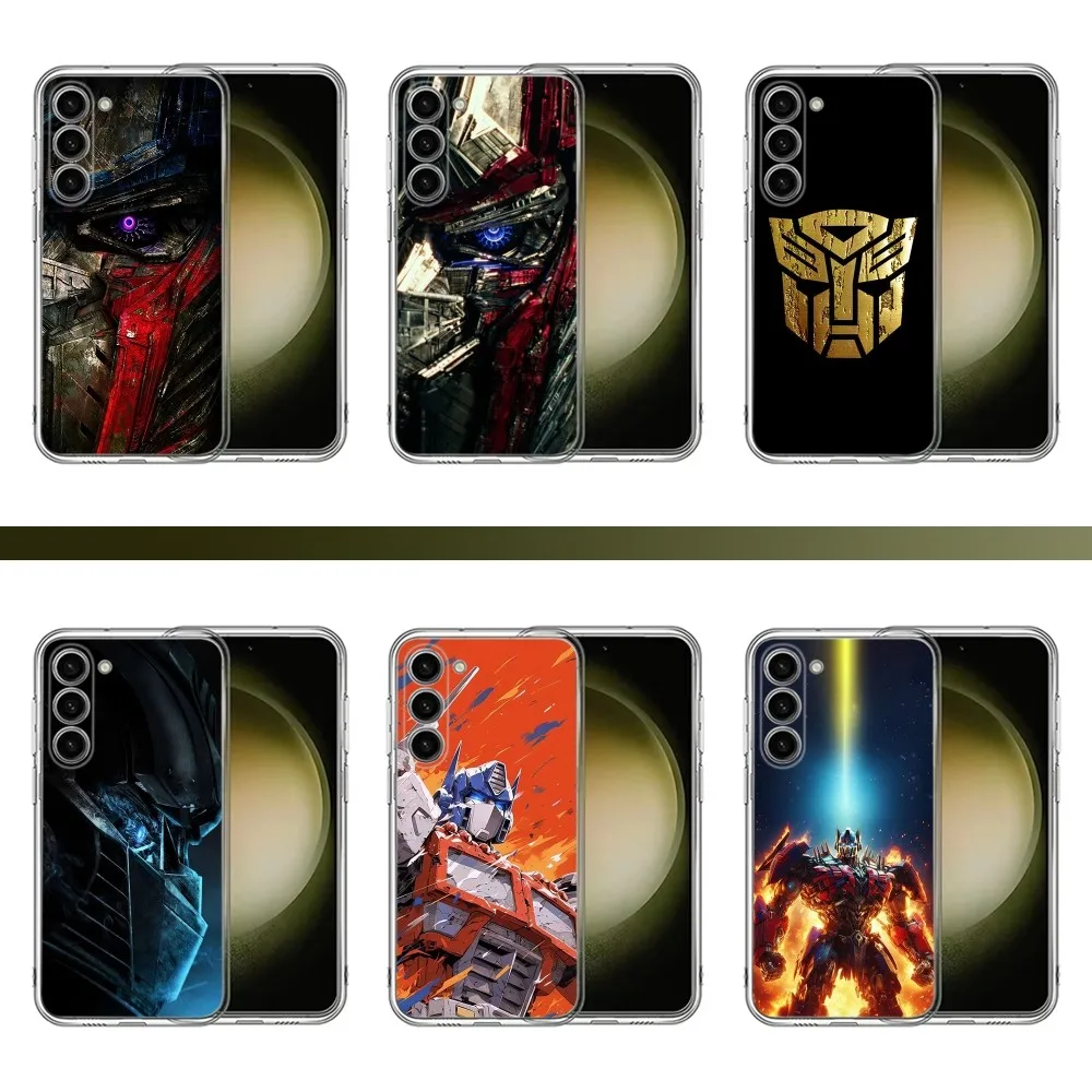 T-Transformers M-Movie-s Phone Case For Samsung Galaxy A71,70,52,40,51,31,A50,21S,30S,Note20,Transparent ,Cover