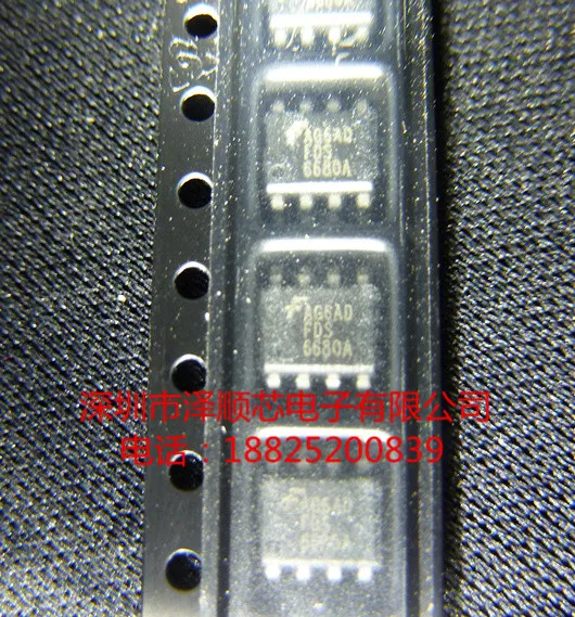 

30pcs original new FDS6680A 6680A SOP8 MOS transistor