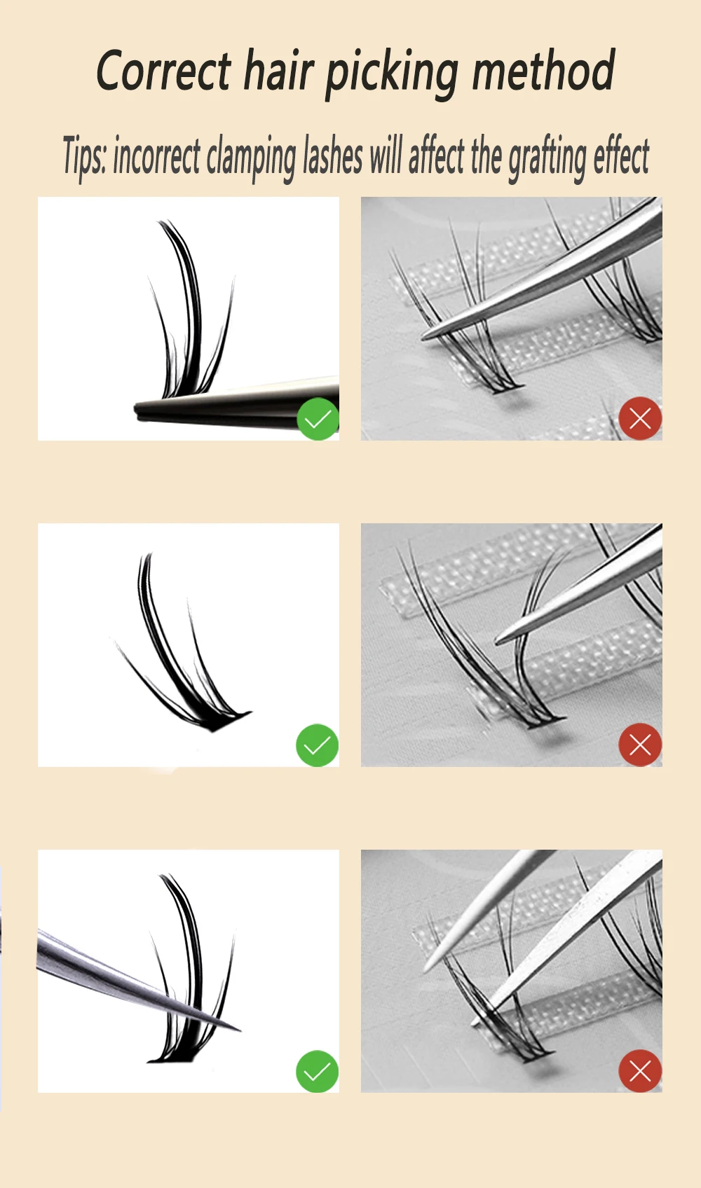 Natürliches Damen-Make-up, falsche Wimpern, 1 Schachtel mit 60 Clustern, Wimpernverlängerung, einzelnes Cluster-Wimpernwerkzeug – Detail 3