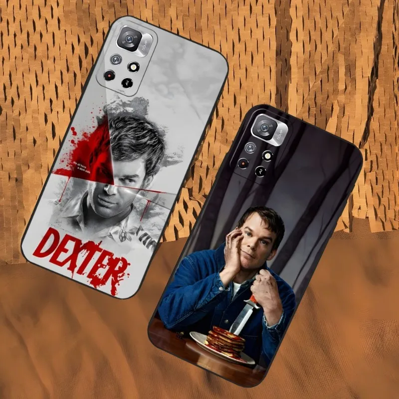 Dexter New Blood Phone Case For Xiaomi Redmi 10A 9 10 9T 9A 8 8A Note 9S 7 11S 12 11 10S Pro Plus Cover