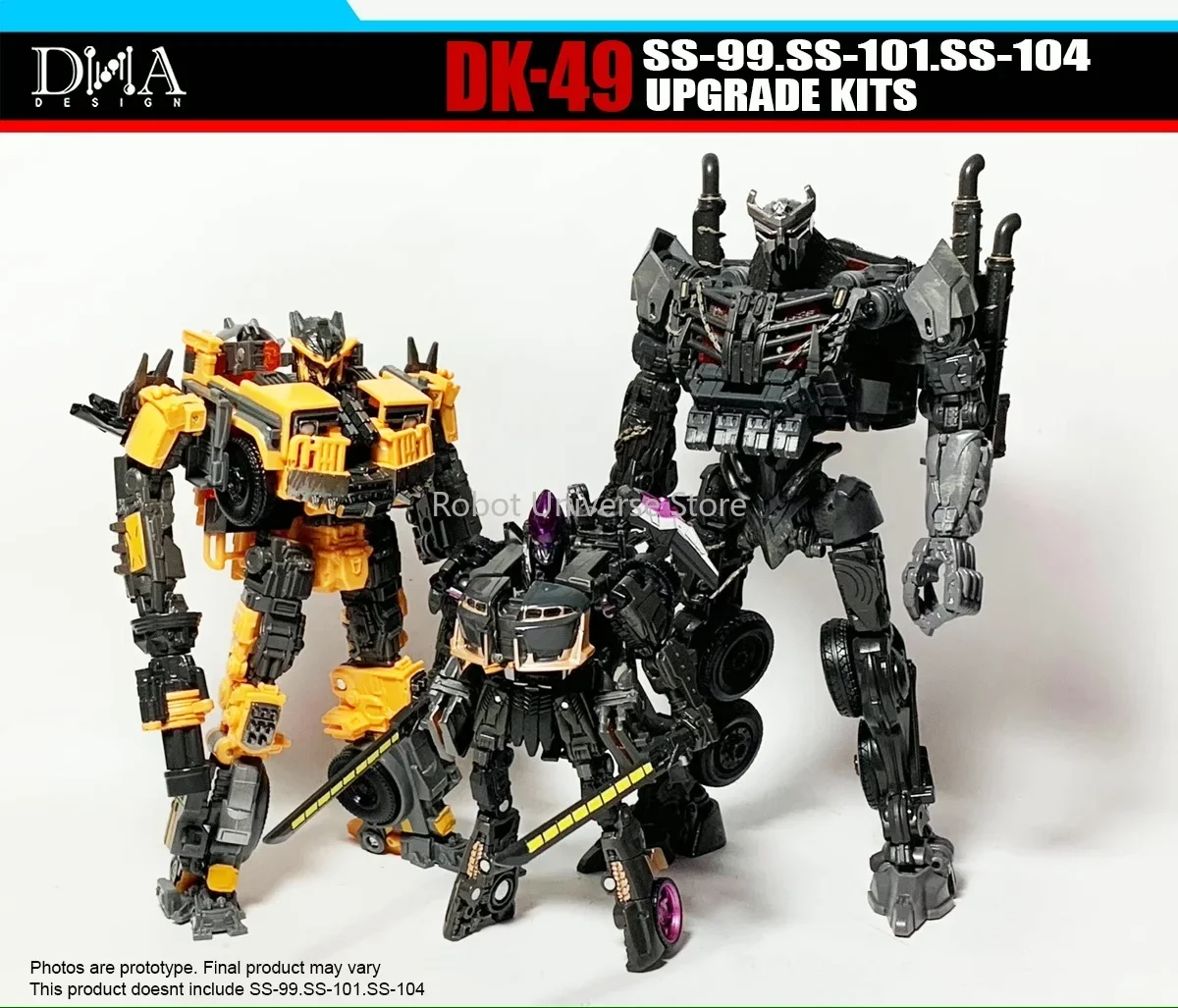 [Buy Now With Bonus] DNA Design DNA DK-49 DK49 Upgrade Accessories Kit For SS99 Battletrap SS101 Scourge SS104 Nightbird