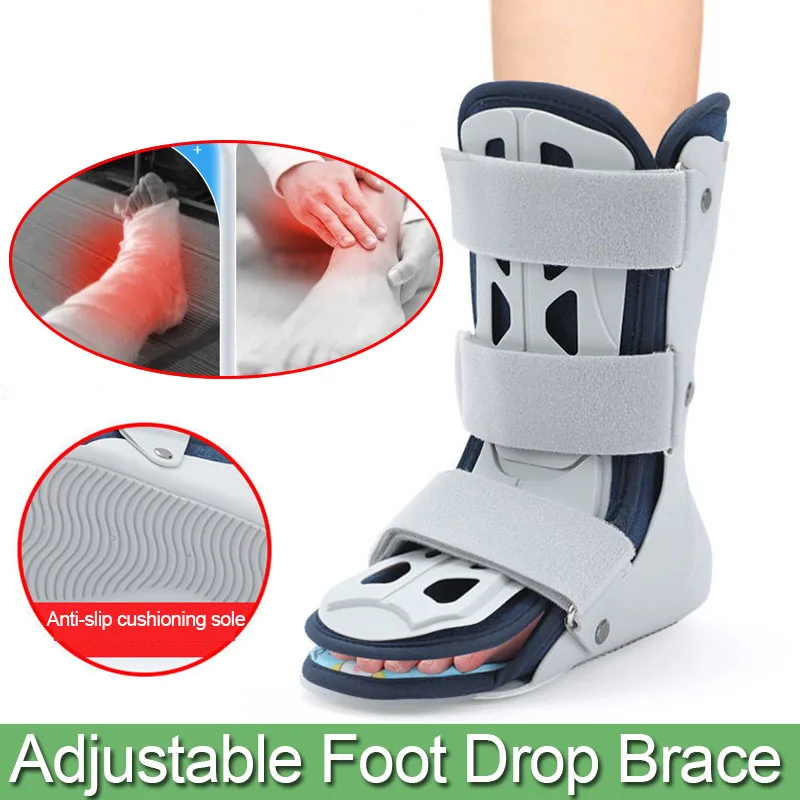 Removable Children's Foot Drop Valgus Correction of Ankle Fracture Rehabilitation Ankle Sprain  Foot Support Correction Brace