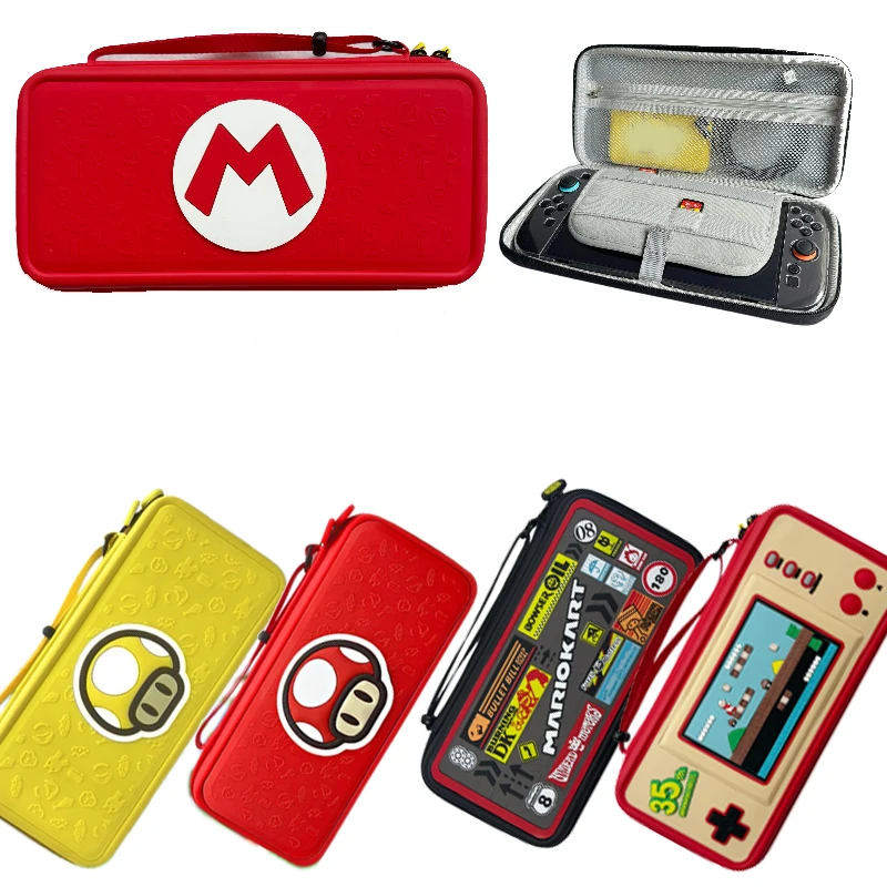 

Super Mario Bros Switch Case for Nintendo Switch 2 Anime Portable Carrying Protectiv Case Anti-Scratch Switch Storage Box Gifts