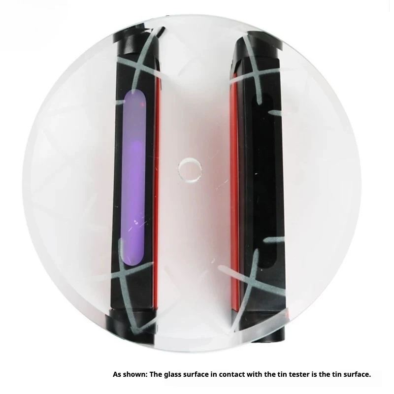 Detektor Sisi Berlapis Timah Portabel, Lampu Pendeteksi Permukaan Timah Kaca untuk Memeriksa Sisi Berlapis Timah Kaca