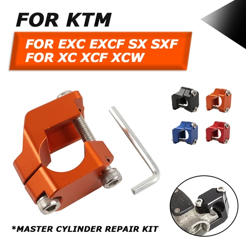 Imagen 1 del producto Kit de reparación de cilindro maestro de embrague de freno, cubierta para KTM EXC EXCF SX SXF XCF XCW 125 250 300 350 400 450 500 525, accesorios