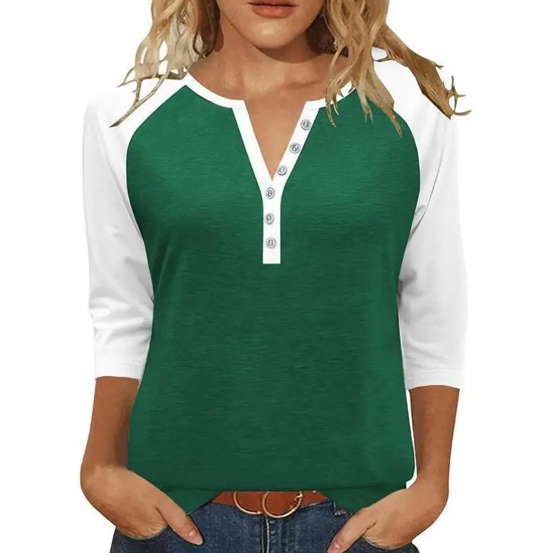 

Летний повседневный женский топ длиной све, цвет Blo, искусственная кожа, с тонким воротником, внутренняя одежда для среднего возраста и ly