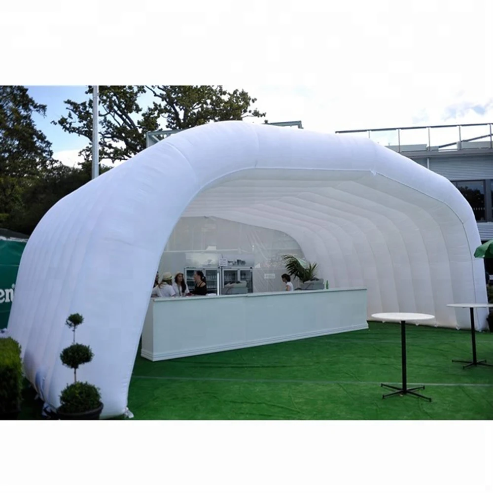 Personalized inflatable Stage Cover Shelter Inflatable Tunnel Tent Wedding Party Dinning House Commercial with blower