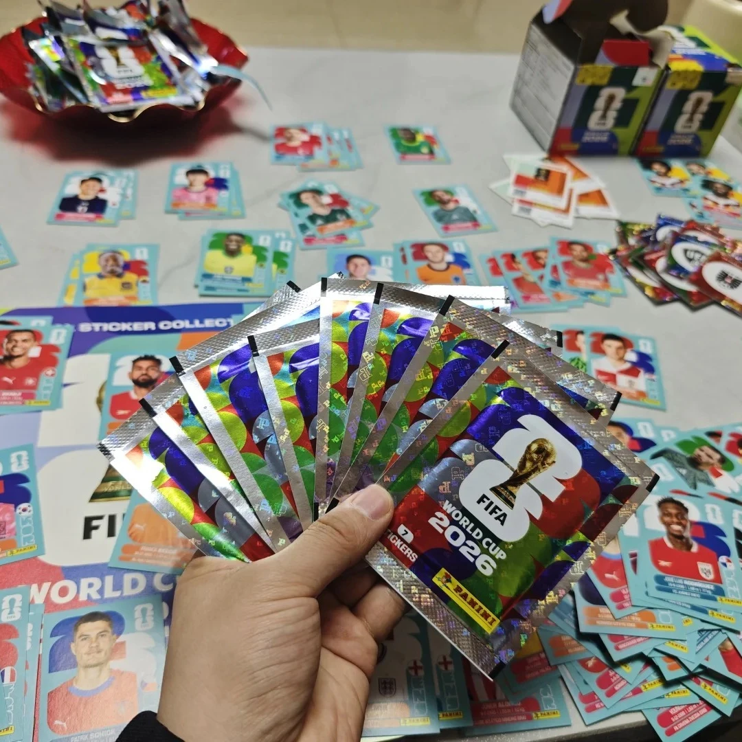 Regalo Para Amantes Del Fútbol Caja Pegatinas Panini Copa Mundial FIFA 2026 Álbum Pegatinas Jugadores Coleccionables view 2