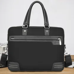 Laptop Bag Maleta Mulheres Messenger Bag Homens Business Handbag Business Travel Grande Capacidade Bolsa De Conferência Arquivo Oxford Pano