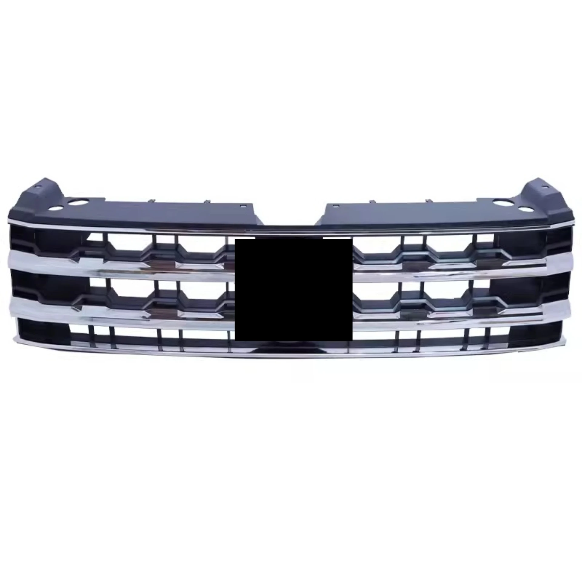 Chrome Grille Matte Gloss Black Radiator Grill for Volkswagen vw Teramont 17 18 19 20 Modified V6 New Style Car Accessories