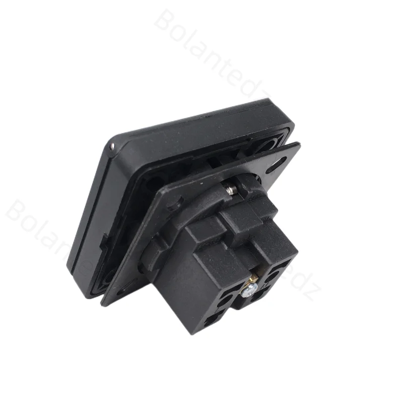 Germany Waterproof Industrial Socket AC Power Socket AU Concealed Plug Electrical Waterproof Cover Power Connector Safety Socket