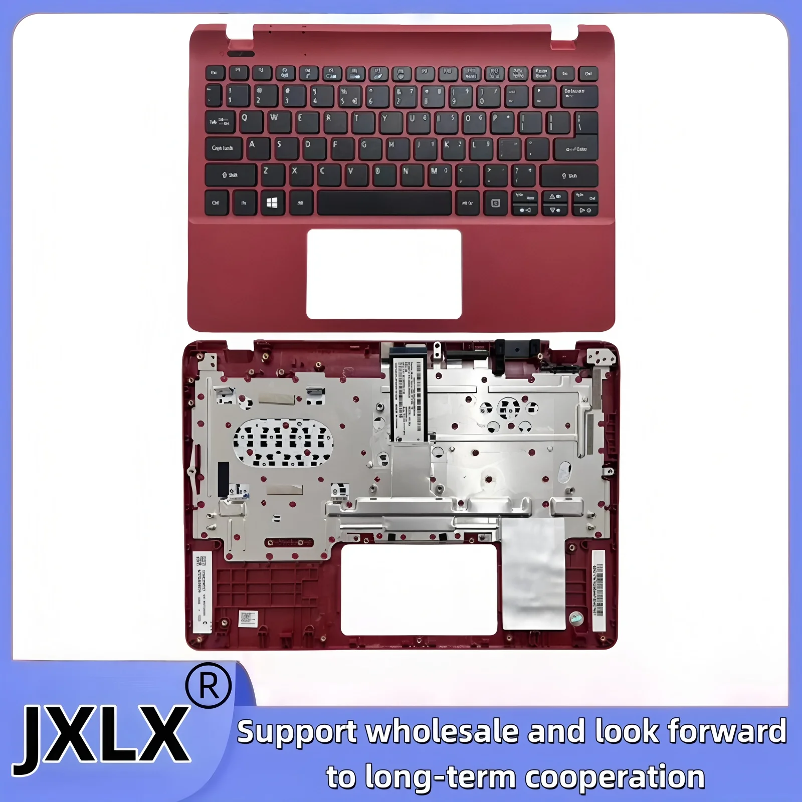 

JXLX® New for Acer Aspire ES1-131 V3-111P 112P E3-111 112 Laptop shell palmrest cover with keyboard Red 60.G17N7.028