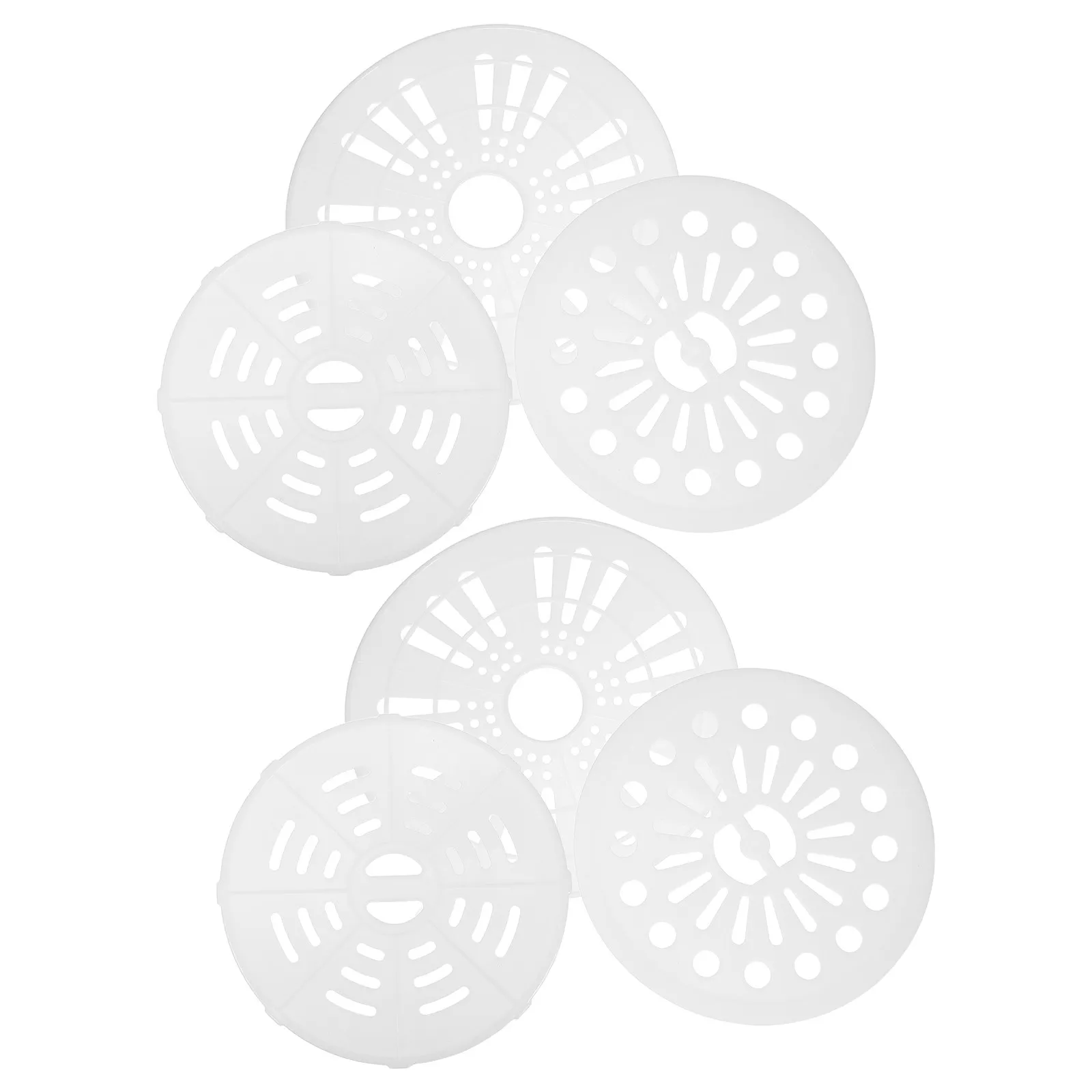 6pcs Washer Spinner Cap Washer Spinner Cap Replacement Washing Machine Dryer Press Cover Plastic Insert for Laundry Bucket