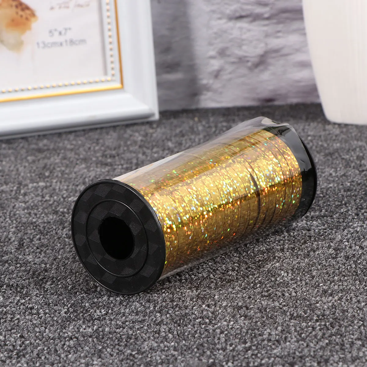

Laser Ribbon Balloon Tying for Balloons Long Barrel Festival Gift Wrap Metallic Helium