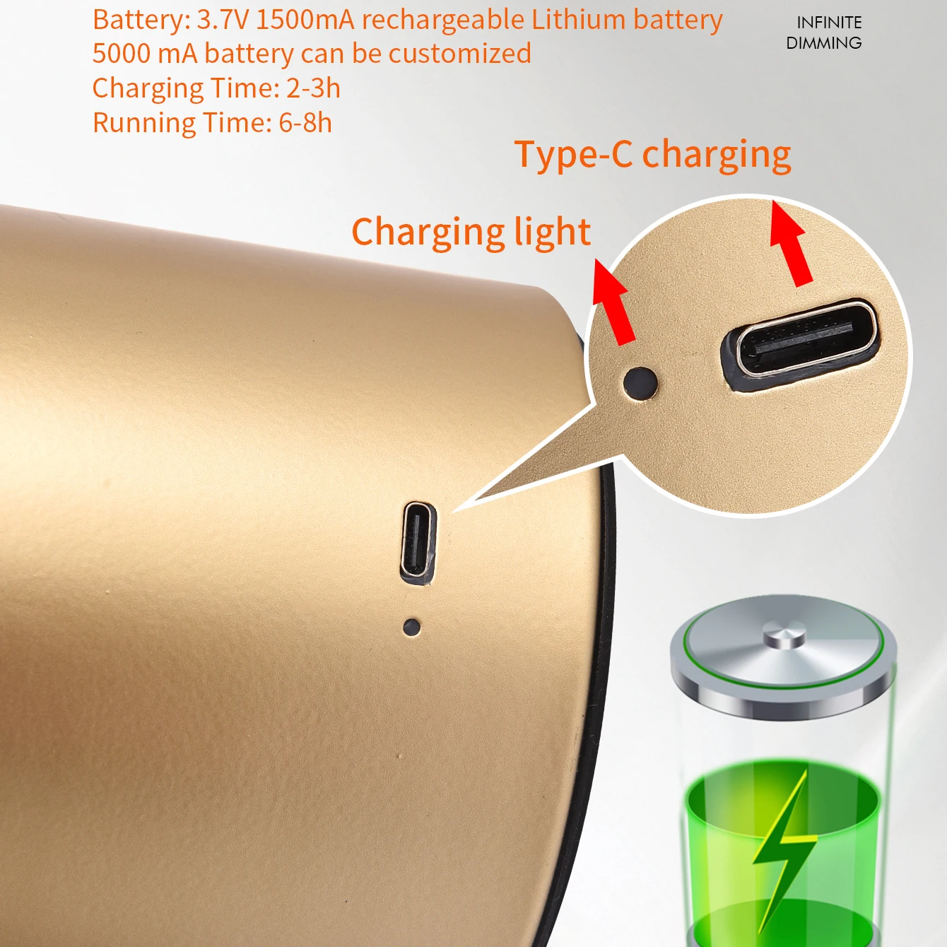 مصباح طاولة على شكل فطر معدني ديكور حديث فاخر لغرفة النوم الاسكندنافية مصباح مكتبي ذو جو إبداعي