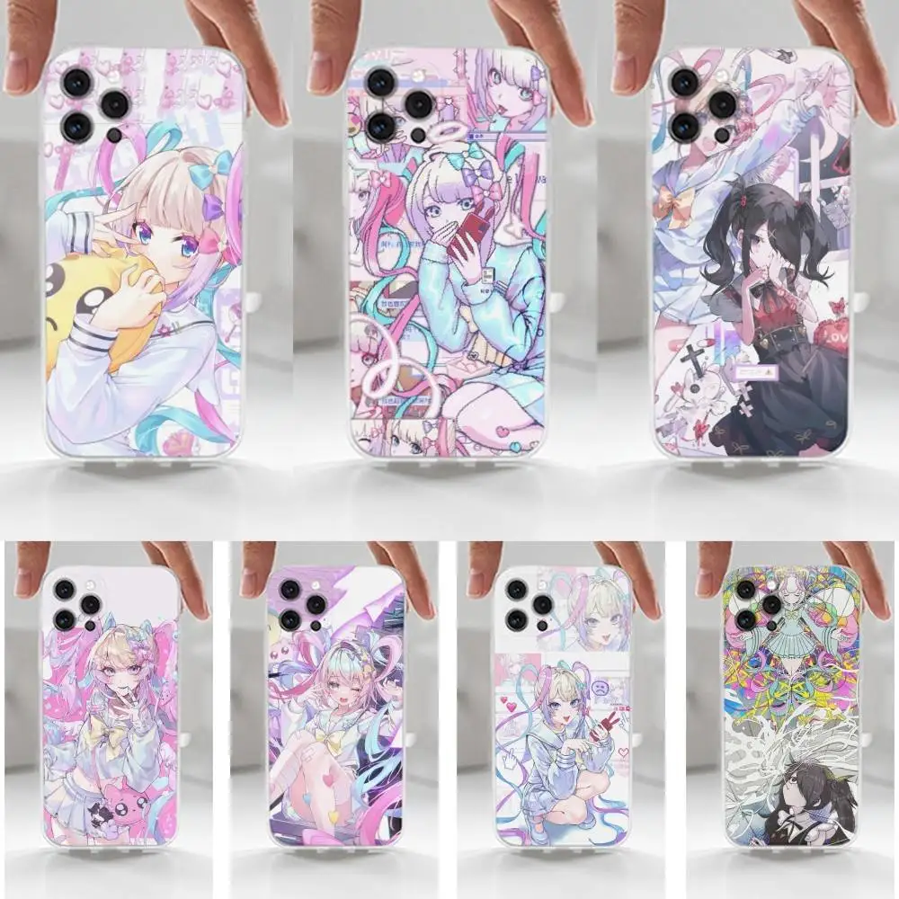 

Hot N-Needy G-Girls Game Phone Case For iPhone 16,15,14,13,12,11 Plus,Pro,Max,XR,XS,X,7,8 Plus,SE,Mini,Transparent,Silicone Case