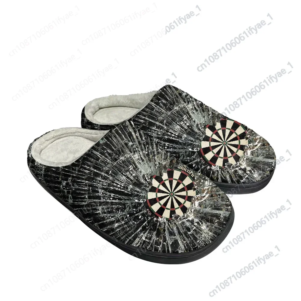 Hot Cool Fashion Darts Board Cotton Custom Slippers Mens Womens Sandals Plush Casual Keep Warm Shoes Thermal Comfortable Slipper