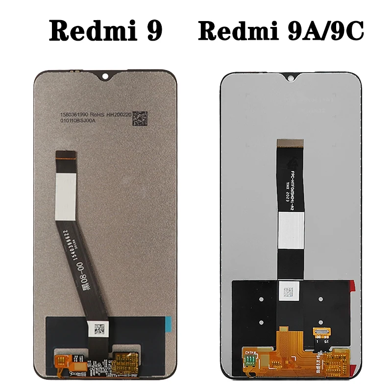 High Quality LCD For Xiaomi Redmi 9 9A 9C LCD With Frame Display And Touch Screen Assembly For Redmi 9 M2004J19AG M2004J19C LCD