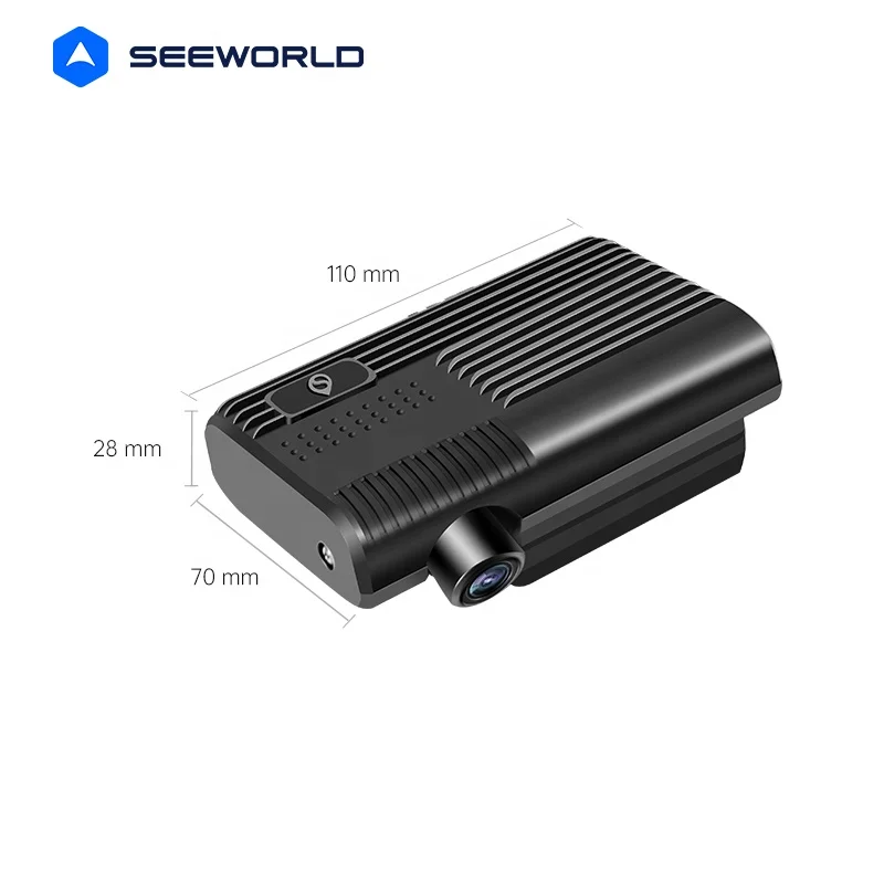 Rejestrator jazdy AHD Smart Drive DVR 1080P z kamerą, noktowizją i wbudowanymi 4 kanałami.