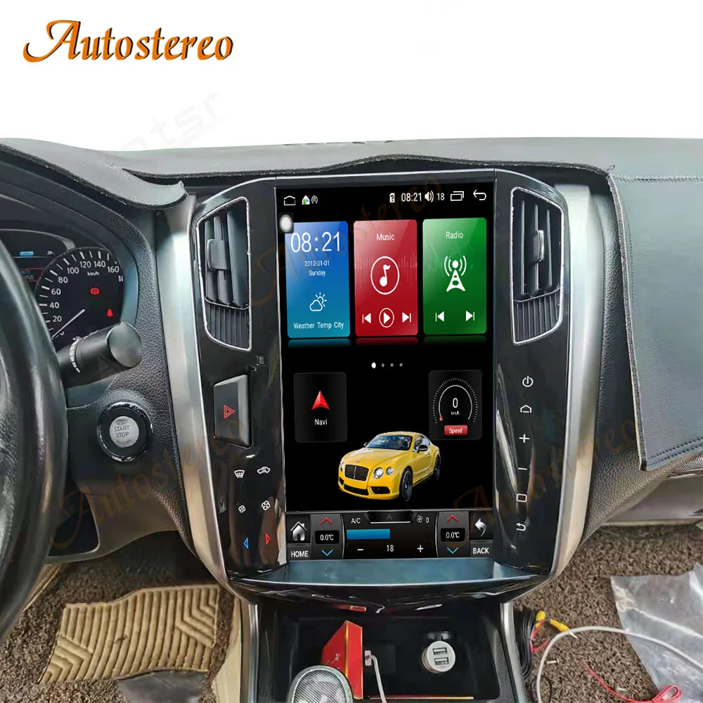 13.6 inch Android 14 T-Style For Nissan Altima Teana 2012-2018 Car Radio Stereo Multimedia Player Navigation GPS HeadUnit  Auto