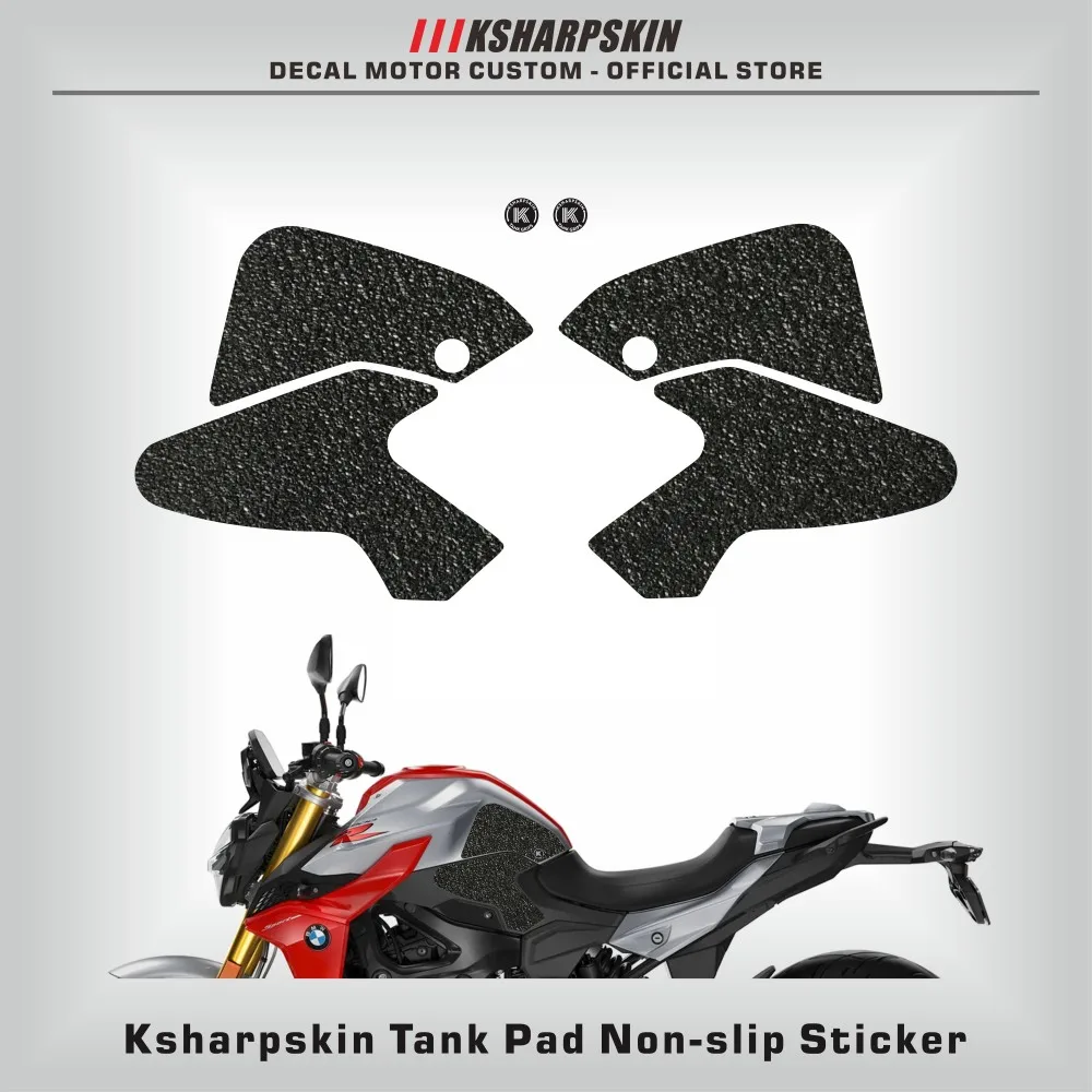 

Motorcycle protection pad tank grip fuel tank pad sticker gasoline knee traction side Non-slip decals for BMW 2020 F900 R F900R