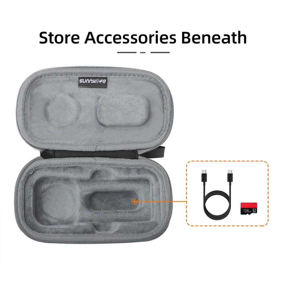 Portable Handbag For Insta360 X4 Storage Carrying Bag Handheld Gimbal Camera Accessories Protective Case Travel Box Nylon Cover