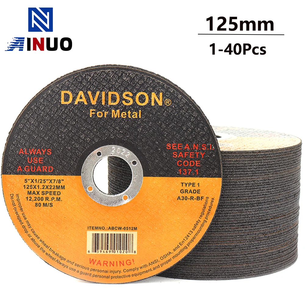 1-40Pcs 125mm Metal Cutting Disc Resin Circular Saw Blade  5