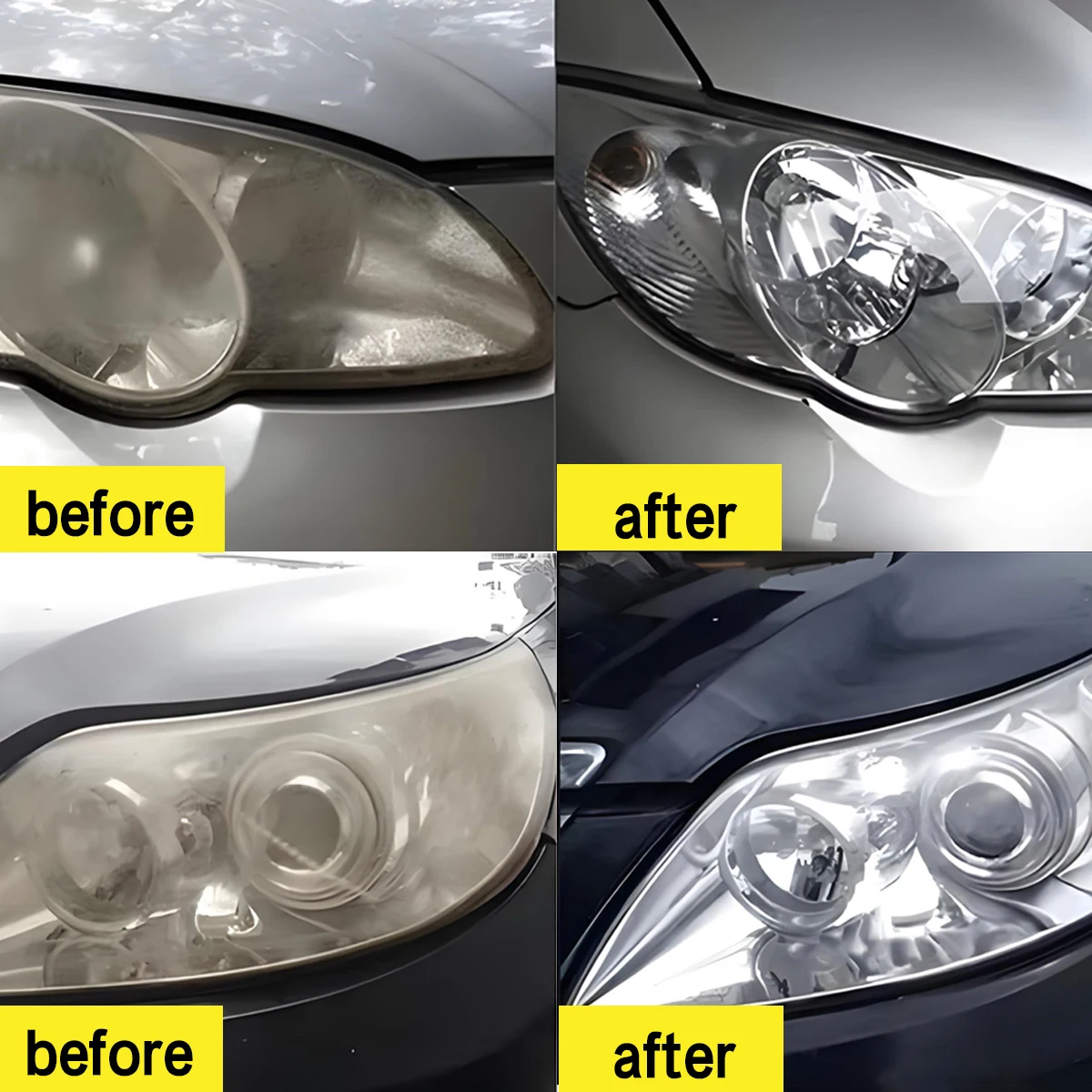 Car Headlight Restoration Polishing Kits Headlamp Scratch Remover Repair Cleaning Paste Remove Oxidation  Auto Accessories