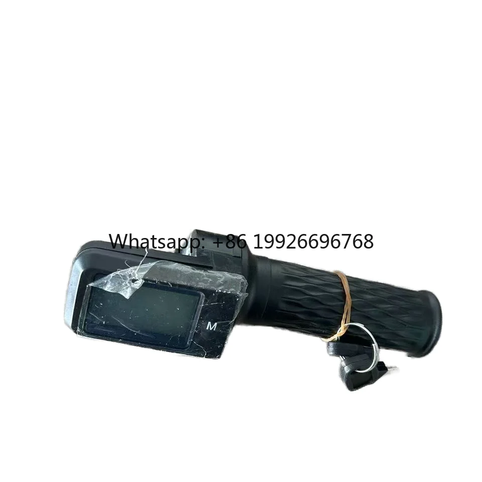 

E Scooter E Bike 36V 48V 60V Display Switch Handle Finger Thumb Throttle Scooter with Power LED Display Handlebar Grips