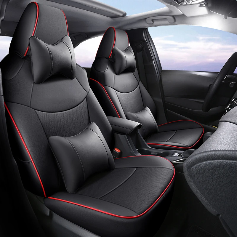 Luxury Car Special Seat Cover For Toyota Corolla Cross SUV 2021-2024 Leather Seat Cushion Protective Car Styling Accessories