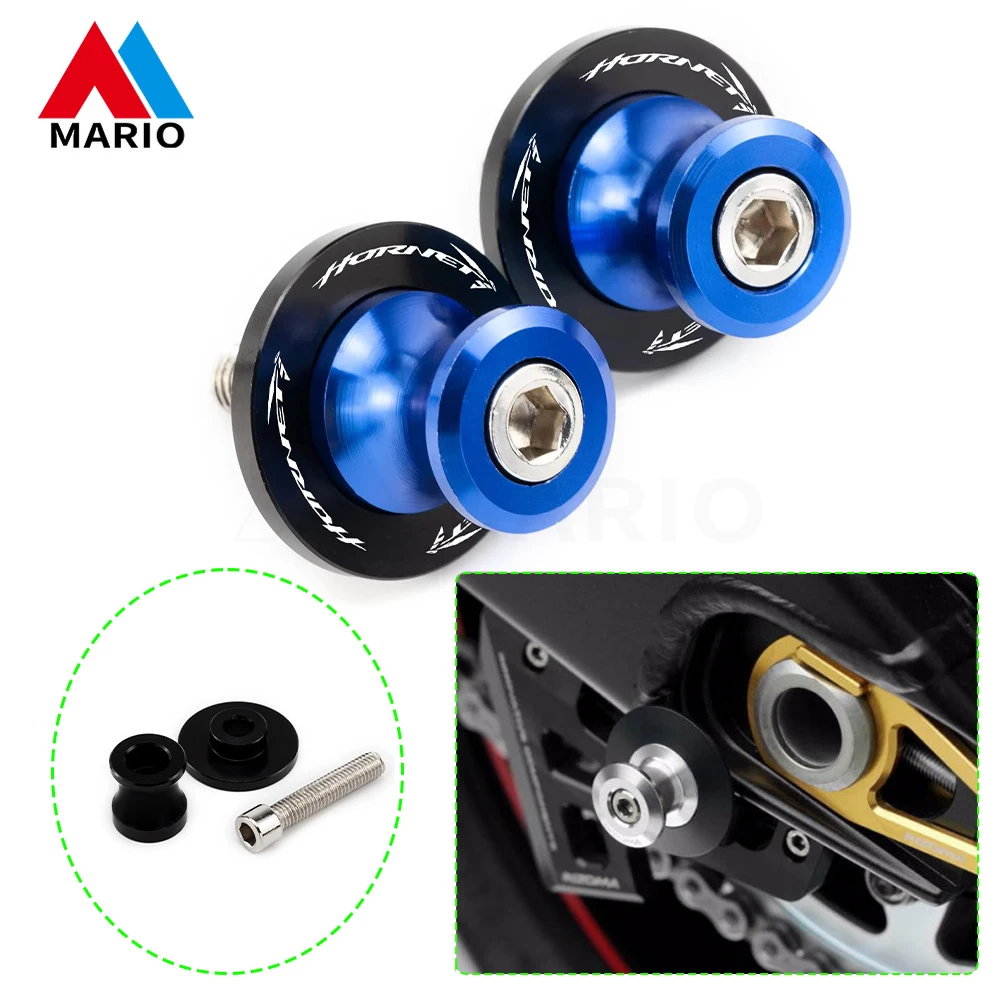 

For HONDA CB750 CB 750 Hornet 2023 Motorcycle Accessories CNC Aluminum Swingarm Spools Rear Stand Screws Sliders