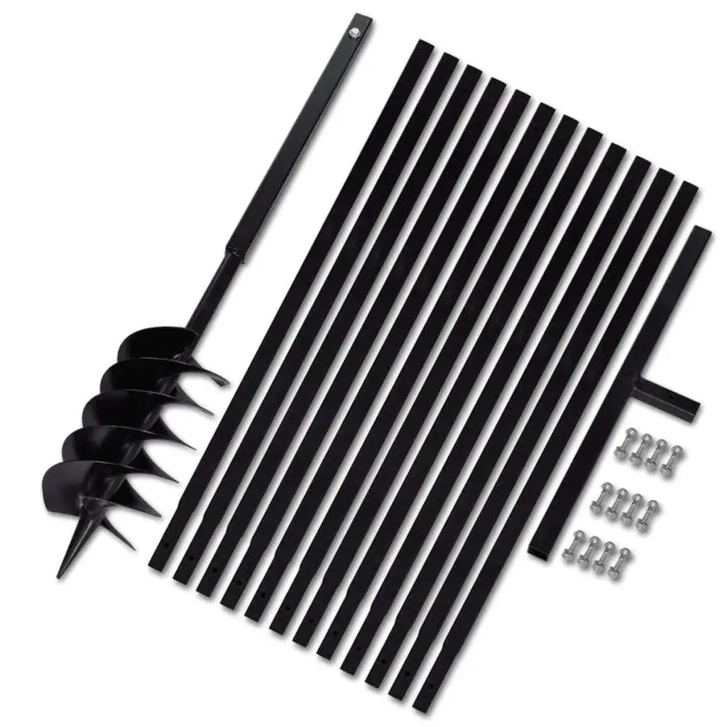 

Steel Ground Drill Handle 5.9 with 42 Feet 7 Inch Extension Tube for Easy Digging and Outdoor Use