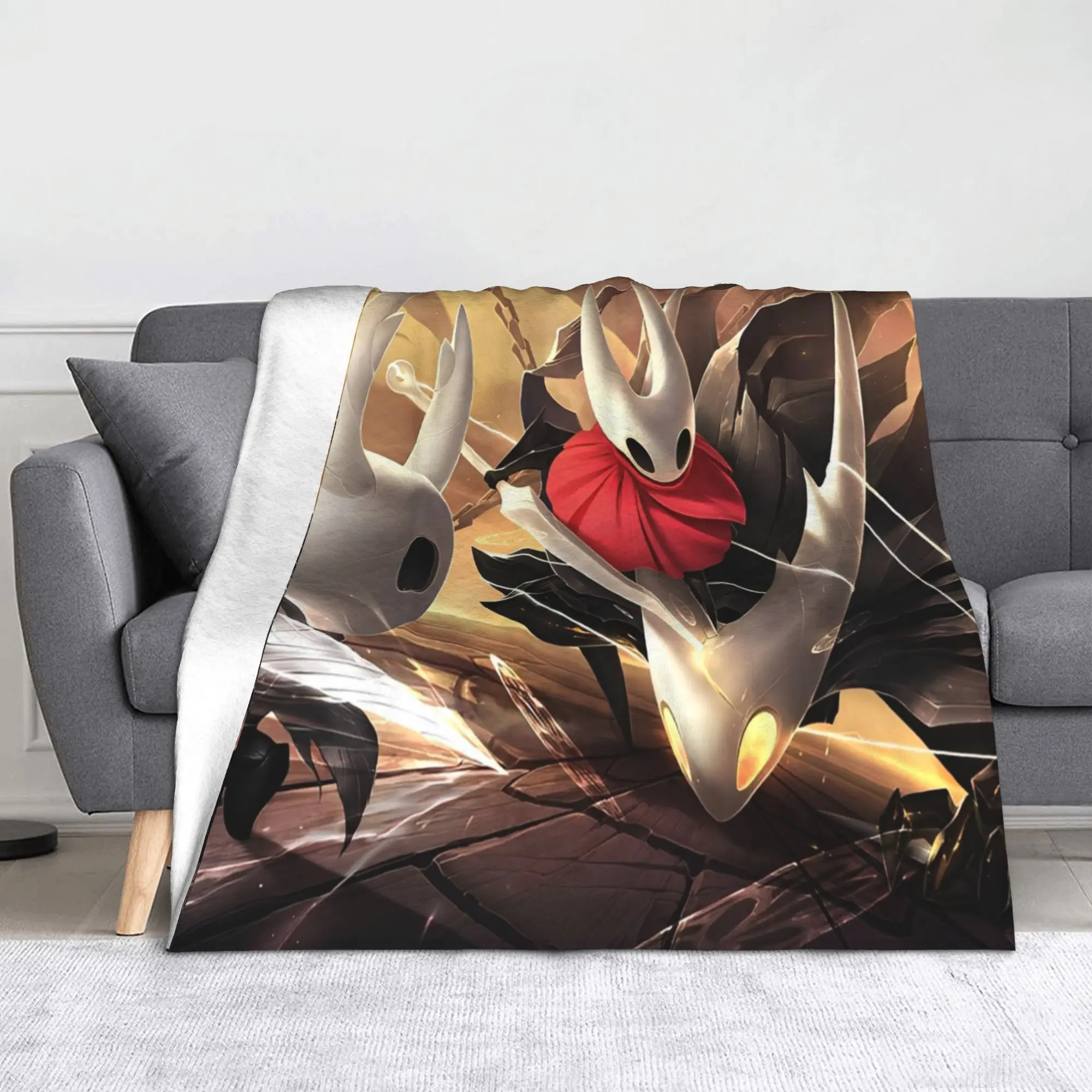 جوفاء فارس Silksong الفانيلا رمي البطانيات مغامرة لعبة البطانيات للفراش غرفة نوم دافئة الفراش يلقي #1