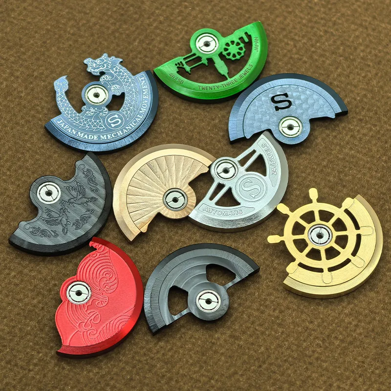 

NH35 NH36 Movement Rotor Oscillating Weight Rotor Fits for NH35 NH38 NH39 4R 6R 7S26 NH36 Movement Watch Customized Rotor Parts