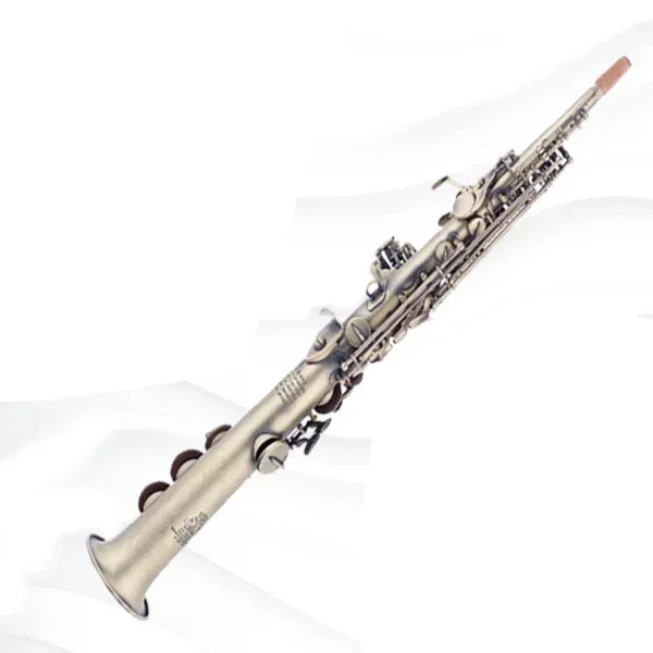 Antique Cooper Soprano Saxophone SS-7368 Sale Of Musical Instruments Black Soprano Saxophone