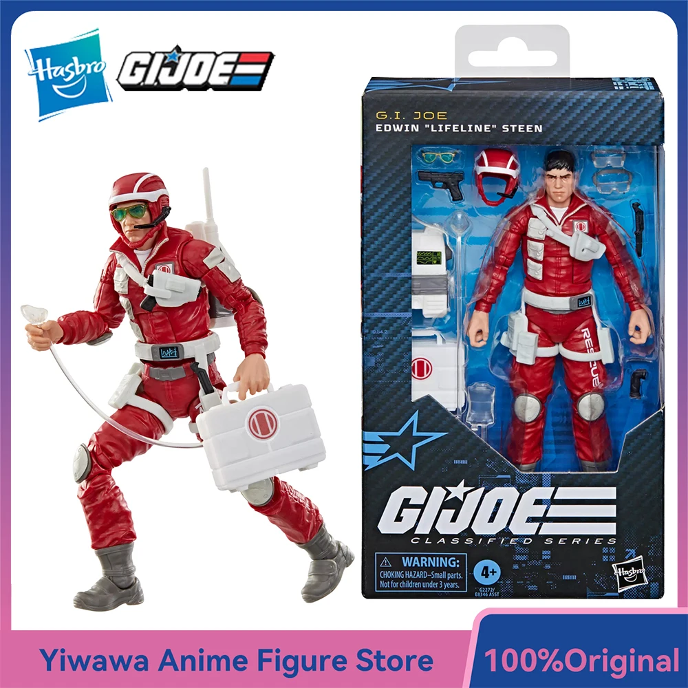 

Original NEW Hasbro G.I. Joe Classified Series #186 Edwin 'Lifeline' Steen 6-Inch Anime Action Soldier Figure Nice Model Toys