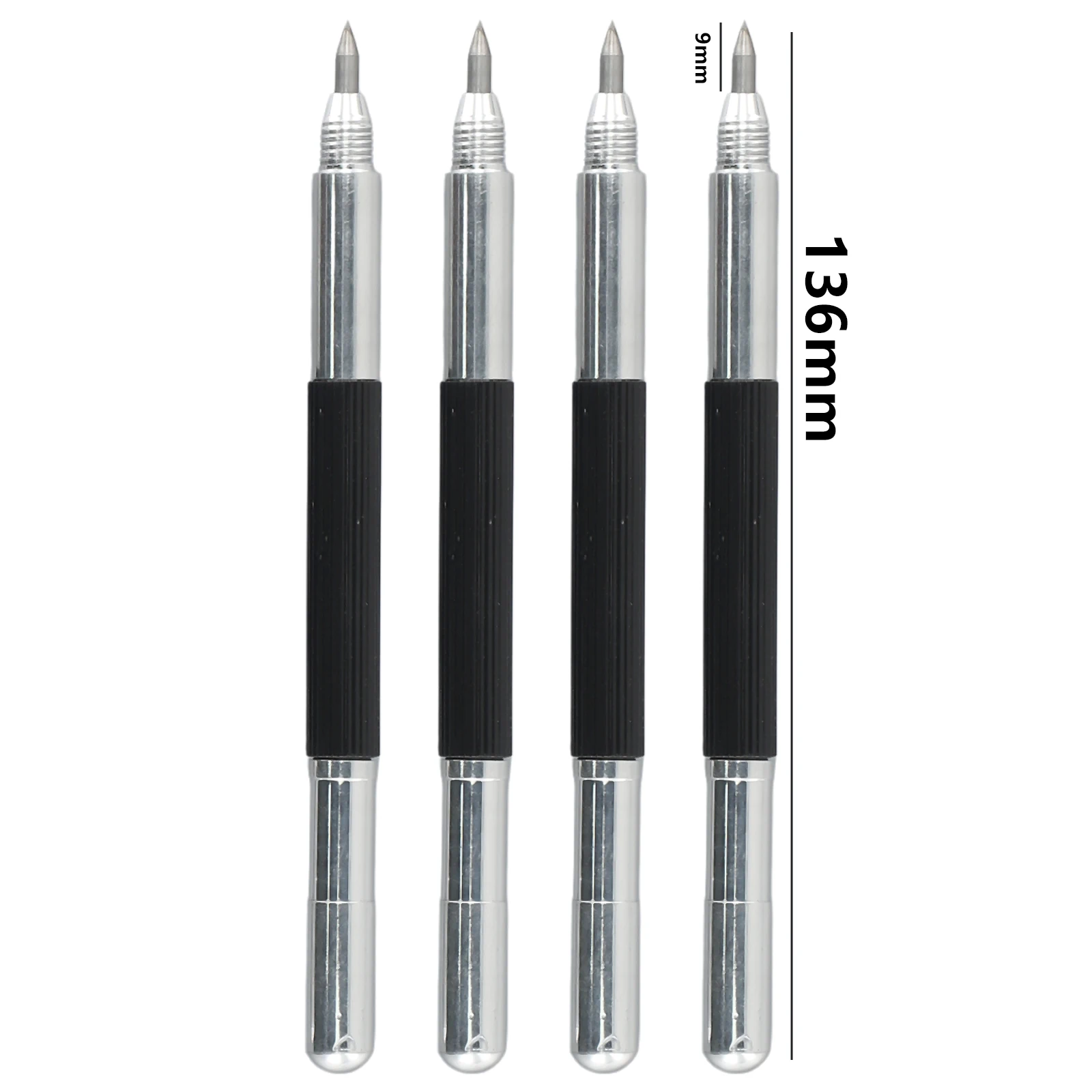 Double Ended Tungsten Carbide Scribing Pen Tip Steel Scriber Scribe Marker Metal Ferramentas Woodworking Tools Accessories