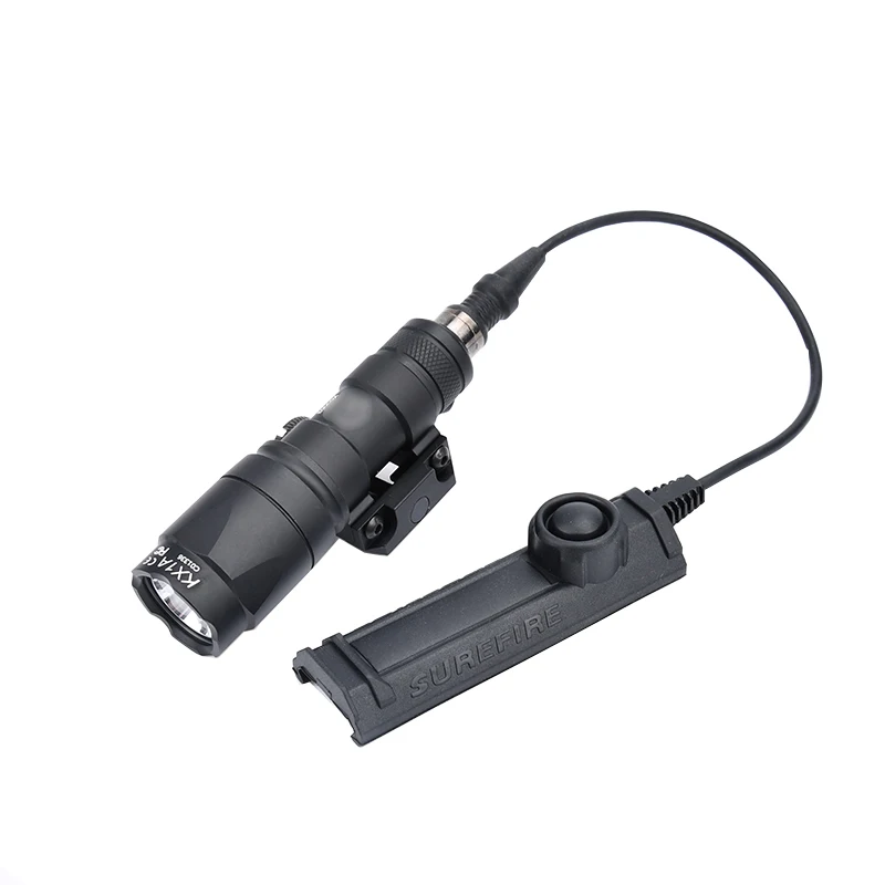 WADSN M300 Tactical Flashlight Surefir White Light Control Switch Socket High Power Outdoor Hunting Fit Picatinny Rail Equipment