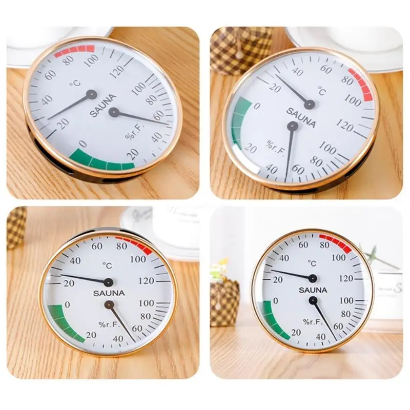 Home Thermometer Sauna Room Hygrometer Measure Tool Digital Temperature Humidity Meter Used in Bathroom Sweat Dropship