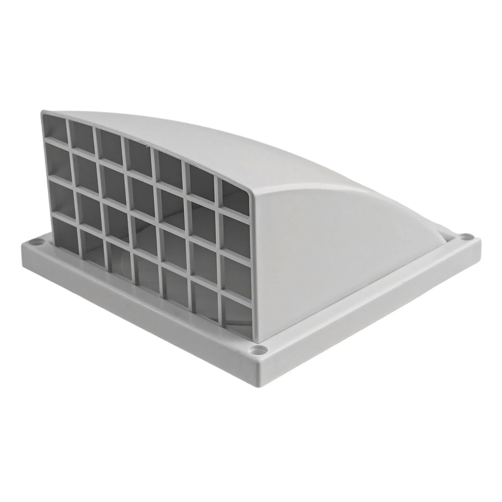 

100MM ABS Exterior Wall Ventilation Grille Prevents Moisture Buildup Flange And Filter Design Maintains Air Quality For Toilets