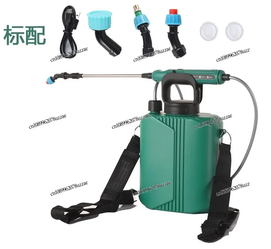 6L Portable Electric Backpack Sprayer Multifunctional Spray Gun Garden Watering And Crop Liquid Spraying Device