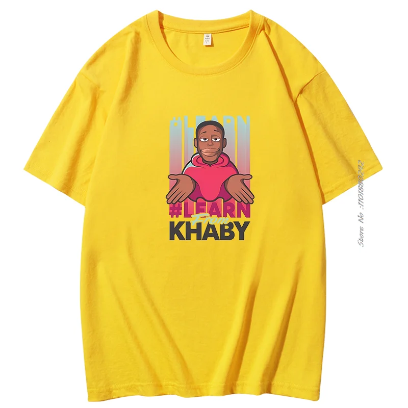 Life Is Simple Khaby Lame Cotton T-Shirt Funn Cartoon Graphic Tops Women Men Fashion Streetwear Unique Hipster Tee Mens Clothes