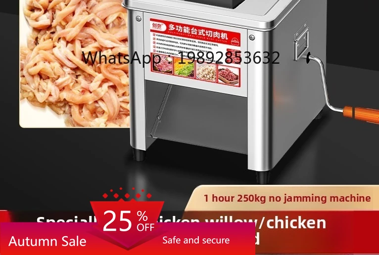 

cutting machine commercial tenderloin chicken breast special slicing machine small automatic