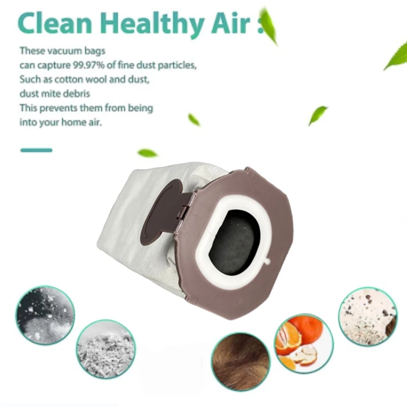 Replacement Dust Bag For Vorwerk VK7 FP7 Vacuum Cleaner Accessories Antibacterial Activated Carbon Garbage Bag