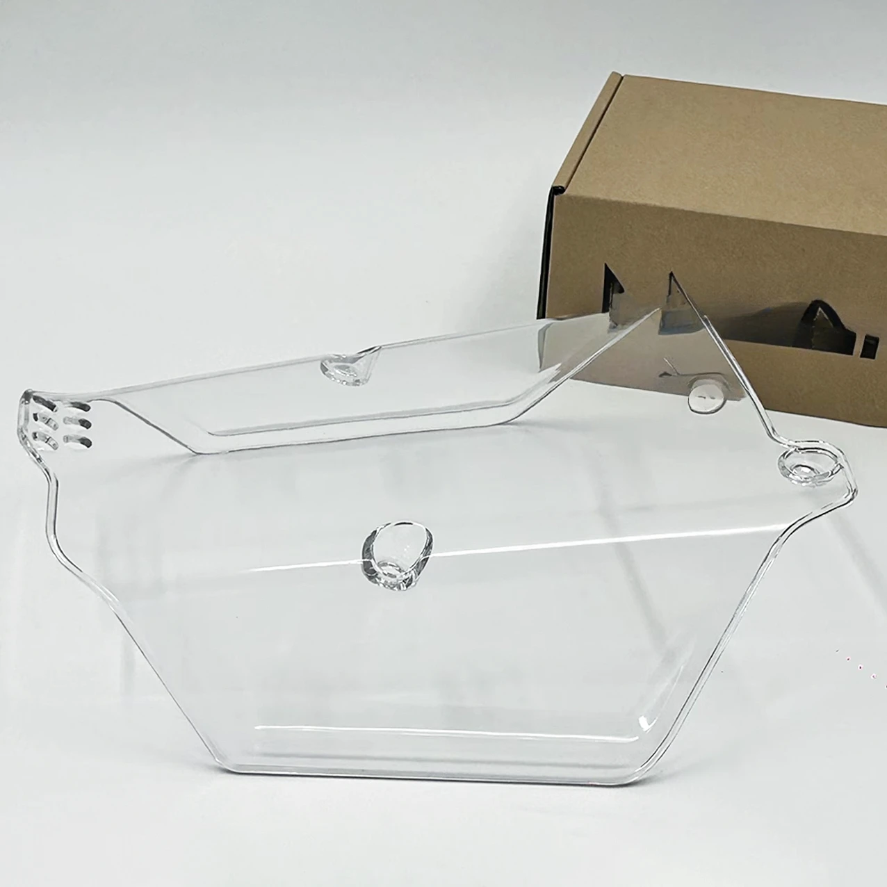 Cermin kaca depan Retro modifikasi dan terangkat transparan CC110